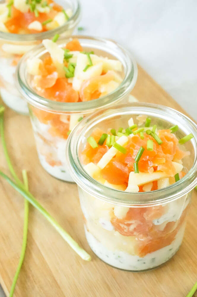 amuse-met-zalm-en-appel-4 -  - Apero